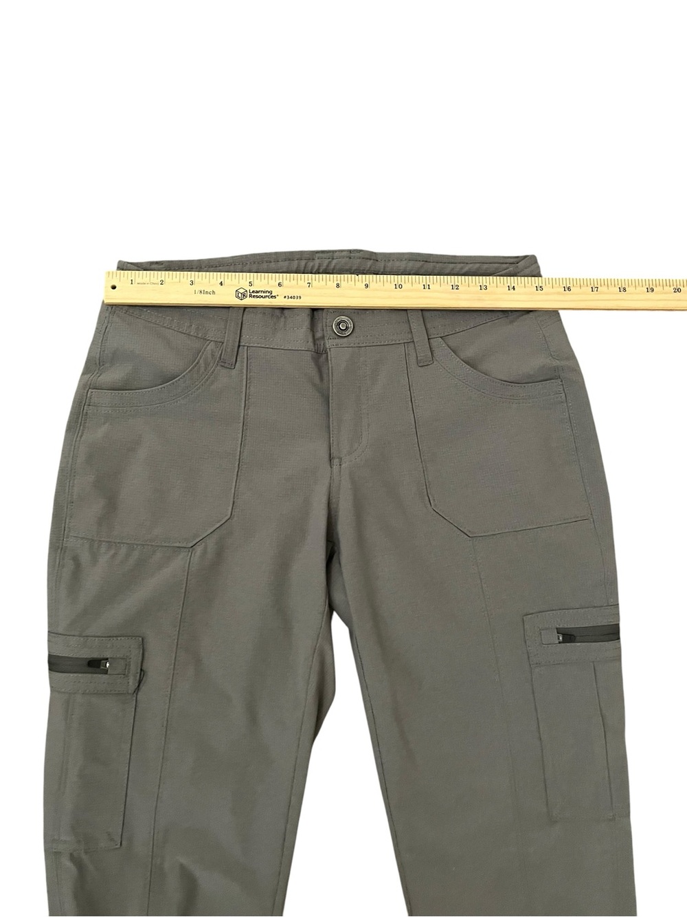 KÜHL Horizn Skinny Cargo Hiking Pants Gray Size 6 Short - Picture 10 of 15